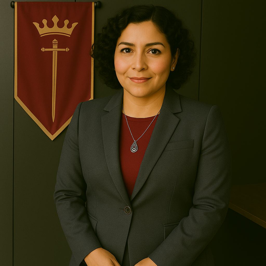 Portrait of Seraphina Lawguard, Chief Compliance Officer